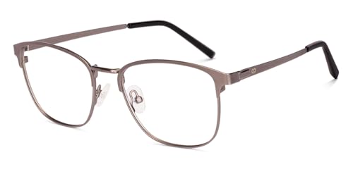 Image of LENSKART BLU | Zero Power BLU Screen Glasses | Blue‑Cut, Anti‑Glare, Lightweight & Blocks Harmful Rays | UV Protection Specs | Copper Cat Eye Full Rim Shape | Women | Medium | LB E18343