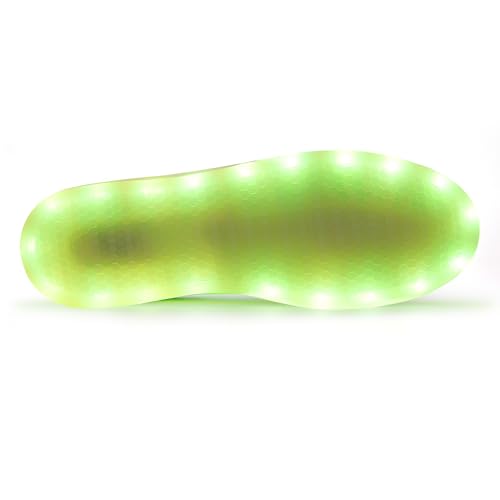 Image of Unisex LED Shoes - Fashion Light Up Sneakers, Breathable USB Charging Glowing Luminous LED Shoes for Men Women