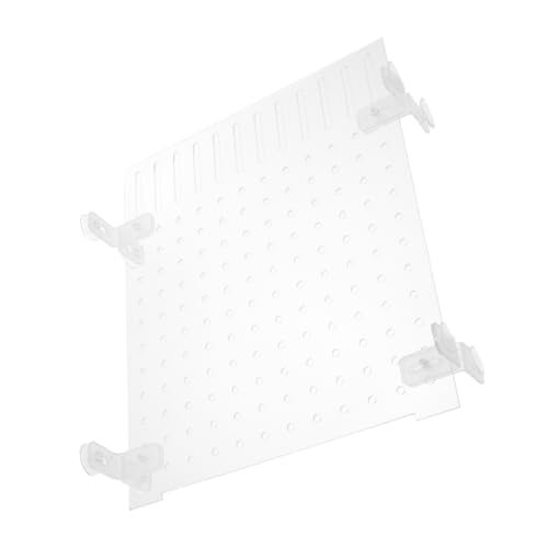 Lurrose 水槽 板 水槽清掃 水槽仕切り 絶縁絶縁ボード 水槽用品水族館 販売代理店水族館 仕切り板水族館 水族館の 大きな水槽の仕切りグリッド ア ル Transparent
