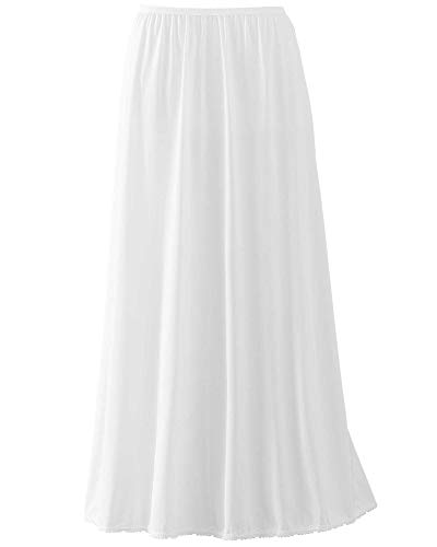Shadowline Flare Half Slip, 36" WHITE, L