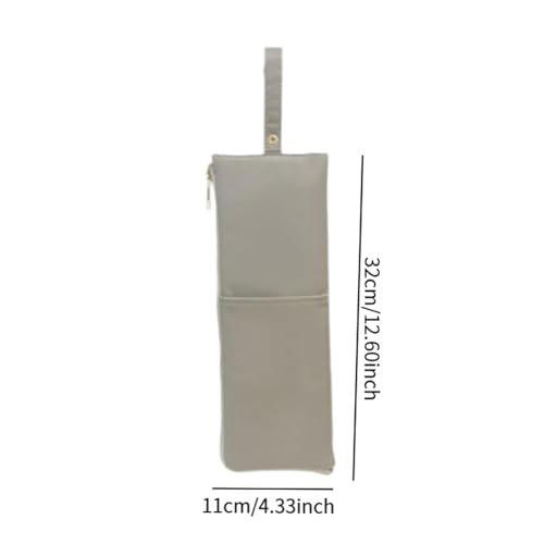 Kokiya Bolsa de armazenamento para modelador de cabelos, resistente ao calor, bolsa de nylon para mu