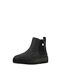 Absatzform: Kein Absatz ESPRIT Modischer Damen Chelsea-Stiefel, 001/BLACK, 38 EU