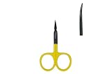 Kingfisher Fly Tying Arrow Scissor, 3.5 Inch, Curved