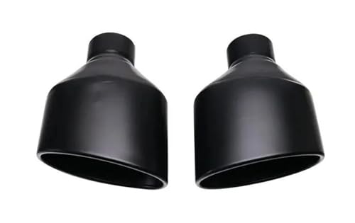 Embout d'échappement ovale 63mm en acier inoxydable pour RS3 RS4 RS5 A4 A5 A6