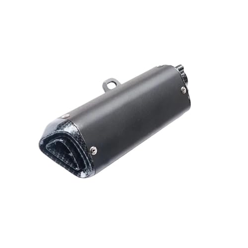 Silencieux d'échappement en carbone et acier pour moto et pit bike