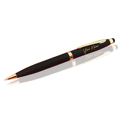 Image of Roshfort Free Engraving Personalized Ballpoint pens Refill Pen Blue Ink, Custom Gifts Capacitive Stylus Pen's for smartphones i Phone Android Tablets whatsap +91 9631056748