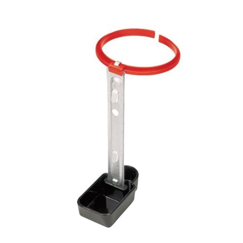 La zappa Abbeveratoio per conigli porta bottiglia in PVC con asta in ferro zincato 2 Pezzi