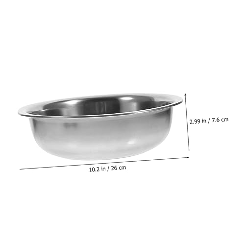Tazón grande de acero inoxidable multiusos para cocina miniatura 5