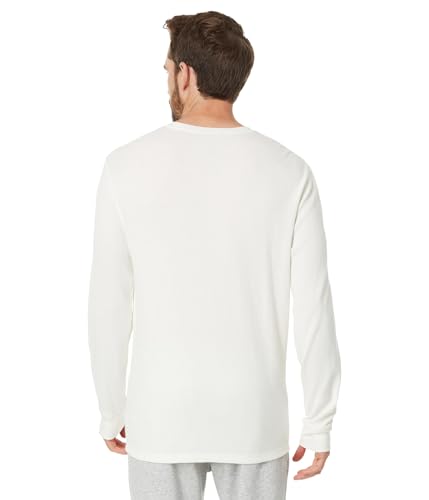 POLO RALPH LAUREN Embossed Thermal Long Sleeve Crew Shirt for Men - Cotton-Polyester Blend Construction Nevis LG One Size2