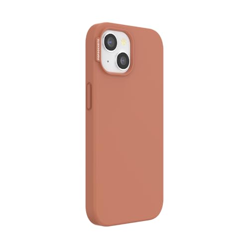 Image of PopSockets iPhone 15 Phone Case with MagSafe, Wireless Charging Compatible, Brown - Terra-Cotta