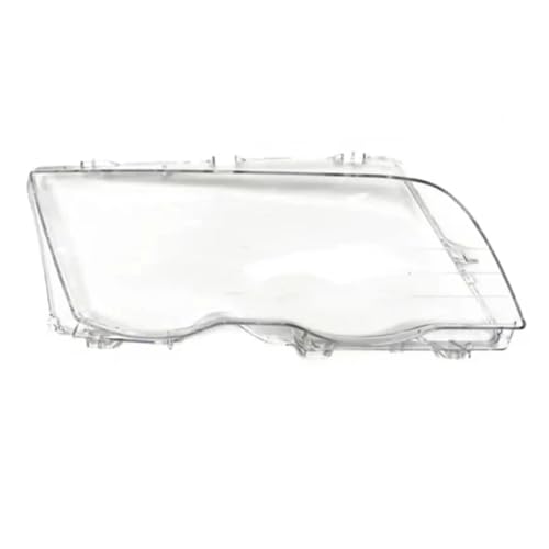 Couvercle de phare transparent pour voiture BMW E46 4 portes anti-jaunissement droit