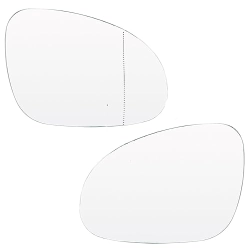 Remplacer verre de rétroviseur cassé Golf 5 Passat B6, miroir de rechange chauffant avec vitre convexe