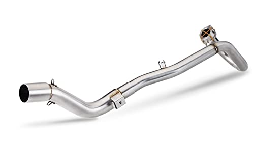 Éliminer la rouille d'échappement sur CRF300L avec ce tube de liaison 51mm