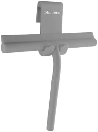 Minismus Limpiaparabrisas con Gancho para Colgar - Extractor de Ducha - limpiaparabrisas - Extractor de Ventana - Extractor de Ducha - Antideslizante - limpiaparabrisas (Gris) Cover