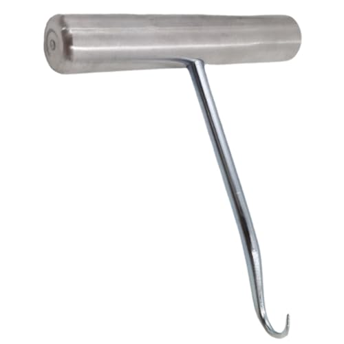 ifundom Gancio in Inossidabile per Incordatura Racchette Tennis e Badminton Strumento Portatile per Raddrizzare Corde Accessorio per Macchine Incordatrici