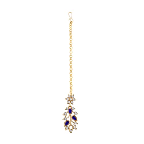 Atasi International American Diamond AD with Colorful Crystal Necklace Jewellery Set for Women/Girls | Perfect for Weddings, Parties & Festive Occasions