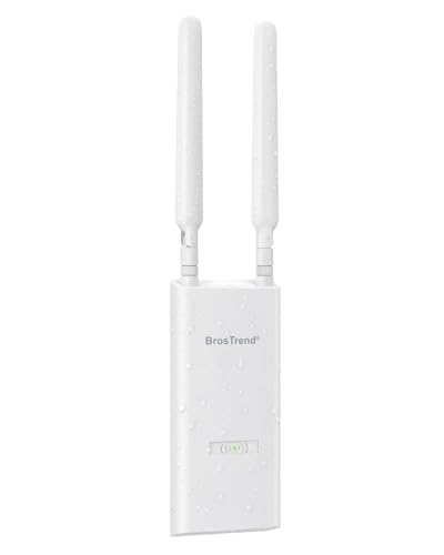 BrosTrend AX3000 WiFi 6 Outdoor Access Point Long  Review: Redefining The Outdoor enterprise WiFi router Category