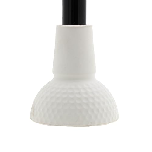Punta de Goma de Base Grande para Bastón de Caminar - Diseño de Golf - Contera, Pie de Recambio - 19mm - por Lifeswonderful