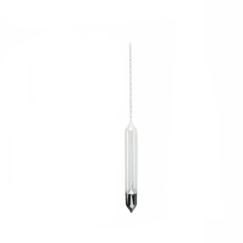 1PC High Precision Glass Alcohol Hydrometer 90–100 Degree Density Meter Float Gauge Clear Concentration Measuring Tool