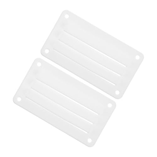PRETYZOOM Louvered Vent for Boat and Rv Rainwater Resistant Air Vent Grille with Screws for Easy Installation for Kayaks Yachts and Cargo Ships