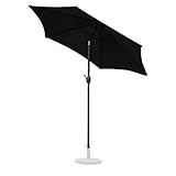 gartenschirme hornbach 【Kipp-Sonnenschirm-Design】Die Kippvorrichtung kann den Sonnenschirm effektiv bis zu 45° neigen. Stellen Sie einfach den Neigungswinkel und die Höhe der Markise durch den Knopf ein, um den besten Sonnenschutz zu erhalten. Aluminium-Knopfbeschläge verbessern die Haltbarkeit und Korrosionsbeständigkeit.
