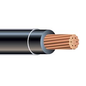 NASSAU ELECTRICAL SUPPLY 300FT 2/0 AWG THHN Stranded Copper Building Wire 600V Black