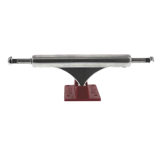 Slappy Truck Company ST1 Inverted Light Polished/Red Skateboard Trucks - 5.4