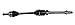 GSP NCV69578 CV Axle Shaft Assembly - Right Front (Passenger Side)