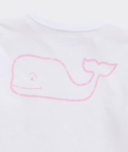 Image of Vineyard Vines Girls Vintage Whale Long-Sleeve Pocket Tee