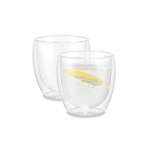 Bodum Pavina Double Wall Glass 250ml (2 pieces) 4558-10J