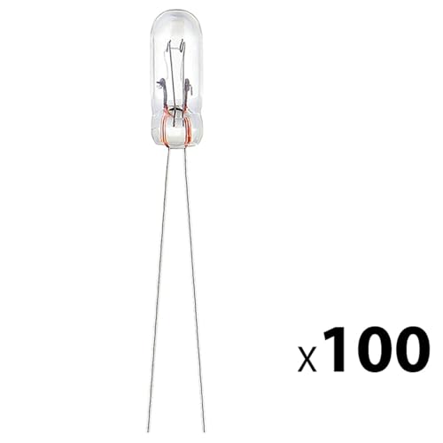 Pack 100 lámparas LED ámbar para cuadro GM 12V 14V miniatura 2