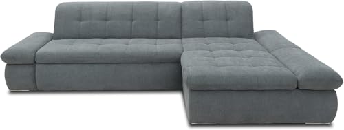 DOMO. collection Ecksofa Moric, Sofa mit Schlaffunktion & Armlehnfunktion...