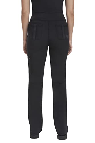 Healing Hands Womens Scrubs Pants 5 Pocket Purple Label 9133 Cargo Tori Women Yoga Pant Lightweight Soft Fabric Black M #TOP1