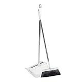 Beavorty Kitchen Dustpan Brush Set Long Handle Floor Broom Easy Storage Indoor Cleaning Tools