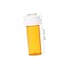 HONITANO 12pcs Pills Bottle Portable Medicine Bottle Travel Pill Box Medicine Organizer Convenient Holder Small Container