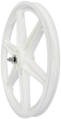 PRO+ BMX 20" 6 Spoke Plastic Front Wheel White