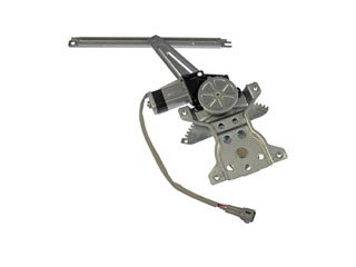Image of TRQ Rear Right Power Window Regulator & Motor Assembly Passenger Side Compatible with 1996-2000 Toyota RAV4