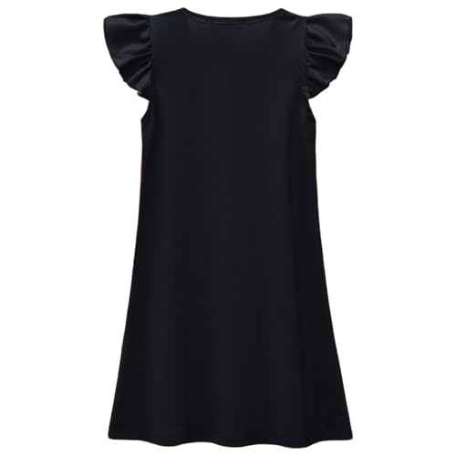 Girls Cartoon Nightgowns Girls Casual Pajamas Dress2