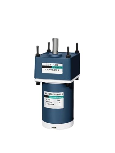 Moteur réducteur CC 24V 40rpm à couple élevé et vitesse réglable avec support