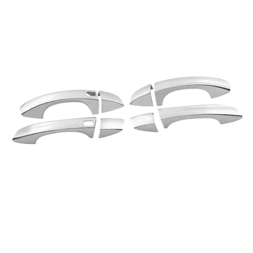 Poignée de porte Skoda Superb 2016-2021 garniture chromée Silver 2 boutons