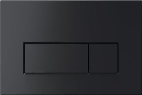 STROHM TEKA 73500070N Pulsador Placa de Accionamiento Negro Mate