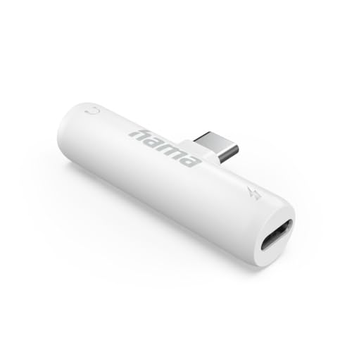 Hama Adaptateur Audio, USB-C - Jack fem. 3,5 mm, USB-C PD avec fonct. Charge