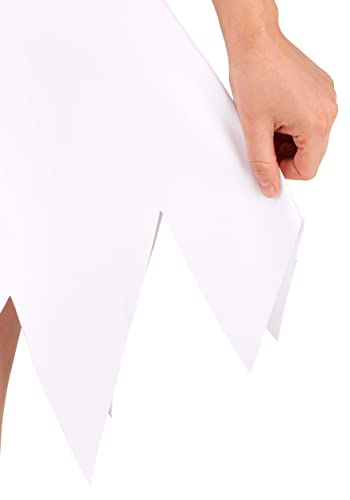 Classic Flintstones Wilma Women's Fancy Dress Costume Small White