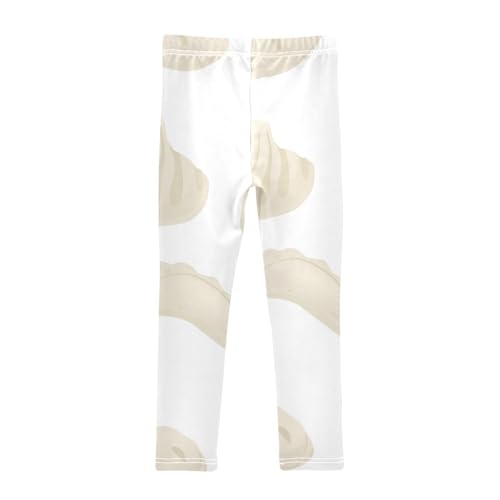 Girls Leggings Traditional Food Made of Dough Toddler Girls Clothes Leggings for Girls Toddler Girls Leggings 3-4T2