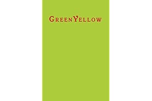 GreenYellow: Lined Blank Notebook Journal 6x9" 120 Pages - Decoholic