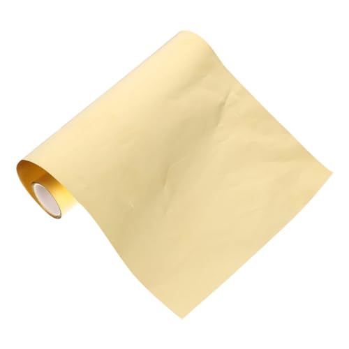 SOLUSTRE Crafts Brass Roll 1 Roll High Hardness Brass Foil Sheet Metal Sheets for Diy Projects