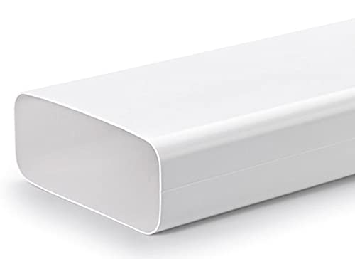 Naber F-VRO 1000 System 150 Flachkanalrohr, weiß Cover