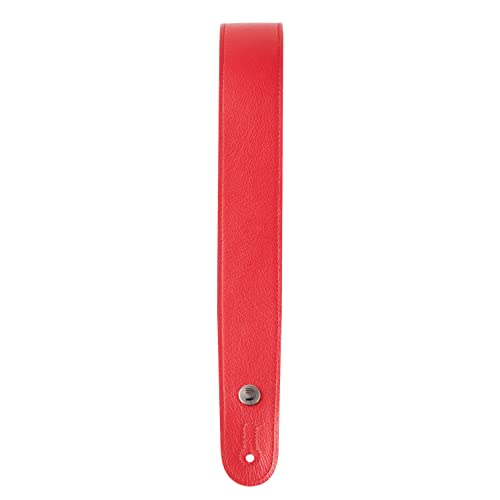 D’Addario Sangle en cuir étroite pour guitare, rouge - Les Beatles, Paul McCartney, John Lennon, RIngo Starr, George Harrison D'Addario Sangle en cuir étroite pour guitare, rouge – Image 4