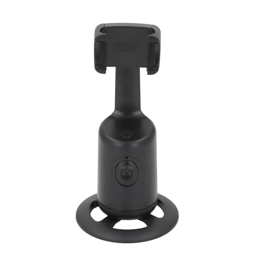 Supporto per Posizionamento Automatico con Rotazione di 360 Gradi per Registrazione Video Vlog in Streaming - per Telefono Ricaricabile per un Migliore Controllo della