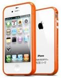 SGP iPhone 4 / 4S Case Linear EX Color Series [Solaris Orange]